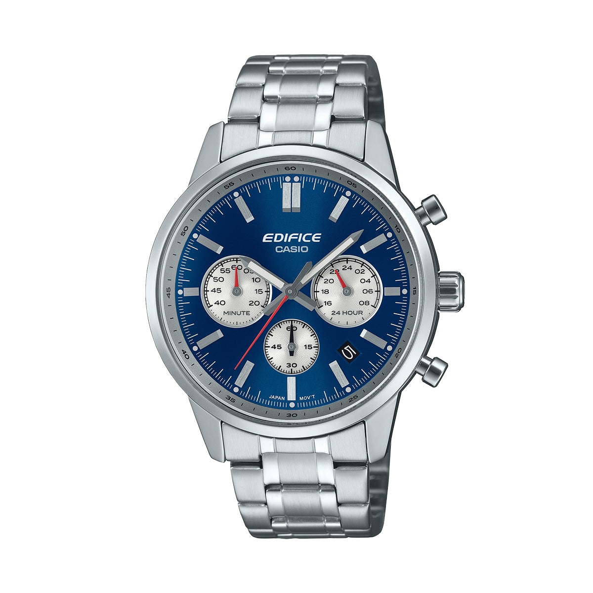 CASIO EDIFICE STANDARD CHRONOGRAPH - BLUE EFR-575D-2AEF Chronograph Armbanduhr 40.5 mm Blau ansicht-2
