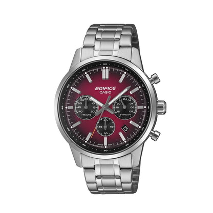 CASIO EDIFICE STANDARD CHRONOGRAPH - RED EFR-575D-4AEF Chronograph Armbanduhr 40.5 mm Rot ansicht-2