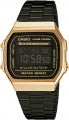 CASIO EU A168WEGB-1BEF Multifunction Armbanduhr 36 mm Schwarz ansicht-3