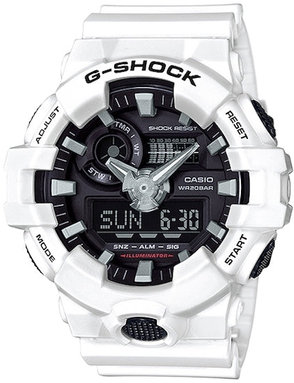 CASIO G-SHOCK BOLD 3D Design GA-700-7ADR Multifunction Armbanduhr 53 mm ansicht-2