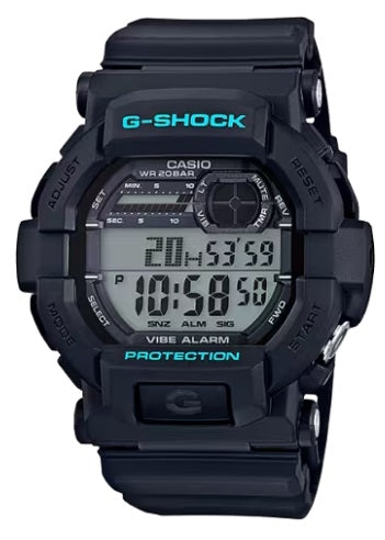 CASIO G-SHOCK COUNTDOWN - BLACK GD-350-1CDR Multifunction Armbanduhr 51 mm Schwarz ansicht-2