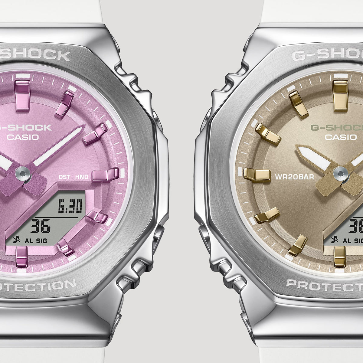 CASIO G-SHOCK GM-S2110-7A6ER Multifunction Armbanduhr 40.5 mm ansicht-3