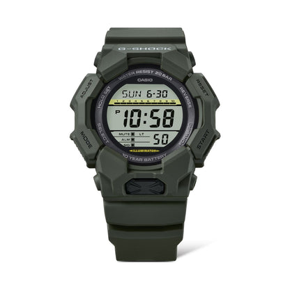 CASIO G-SHOCK GRAND DIGIT - GREEN GD-010-3ER Multifunction Armbanduhr 52 mm Grün