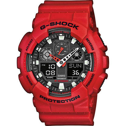 CASIO G-SHOCK GS BASIC GA-100B-4AER Multifunction Armbanduhr 51 mm ansicht-2