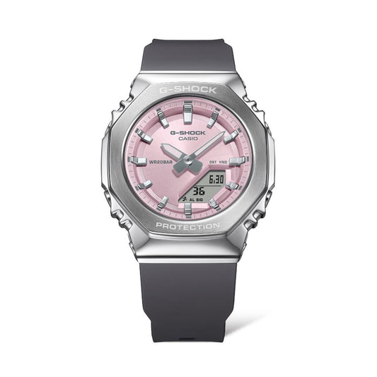 CASIO G-SHOCK MINI OAK G-STEEL PINK GM-S2110-4AER Multifunction Armbanduhr 40.5 mm Rosa
