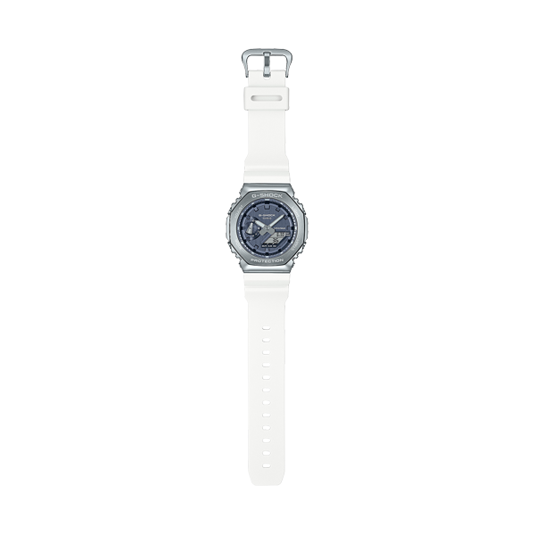 CASIO G-SHOCK Mod. OAK METAL COVERED - PRECIOUS HEART SERIE ***SPECIAL PRICE** GM-2100WS-7AER Multifunction Armbanduhr 44.5 mm Rot ansicht-2