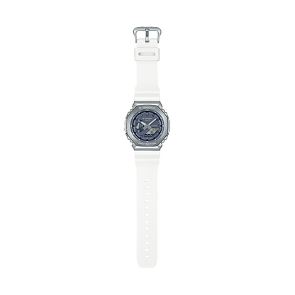 CASIO G-SHOCK Mod. OAK METAL COVERED - PRECIOUS HEART SERIE ***SPECIAL PRICE** GM-2100WS-7AER Multifunction Armbanduhr 44.5 mm Rot ansicht-2