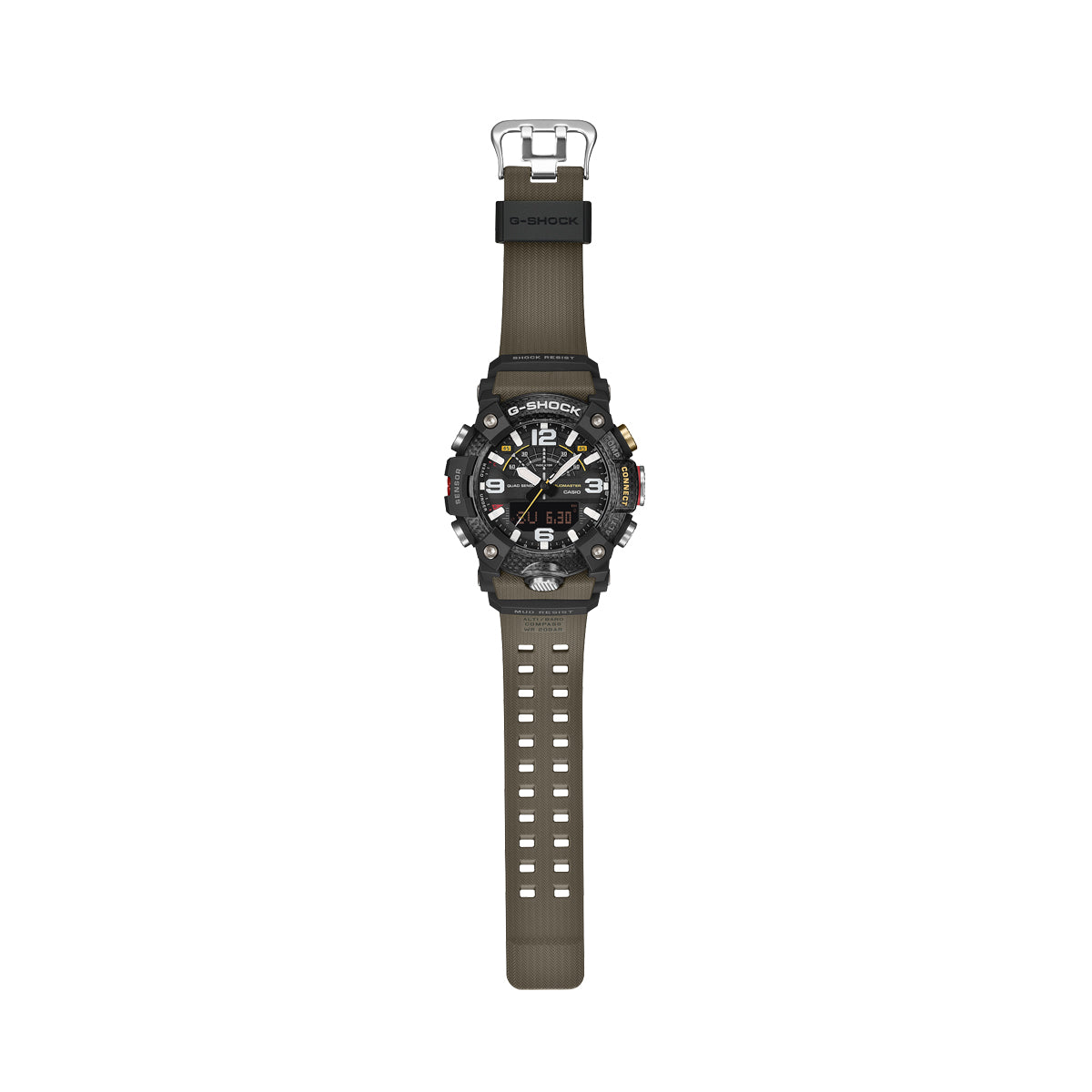 CASIO G-SHOCK MUDMASTER - QUAD SENSOR GG-B100X-1A3ER Multifunction Armbanduhr 51 mm ansicht-2