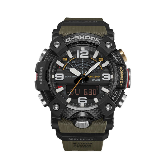 CASIO G-SHOCK MUDMASTER - QUAD SENSOR GG-B100X-1A3ER Multifunction Armbanduhr 51 mm