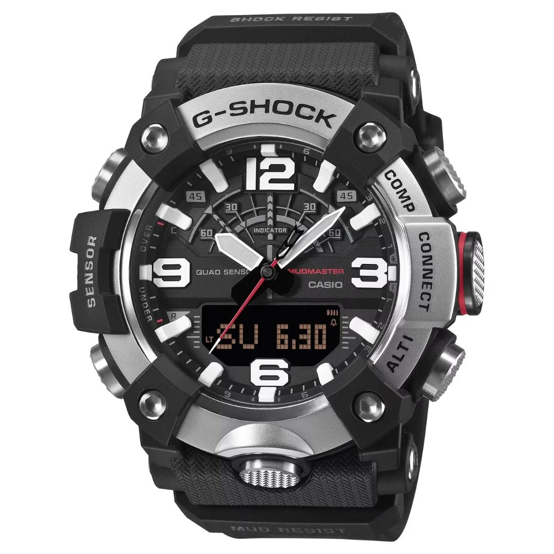 CASIO G-SHOCK MUDMASTER - QUAD SENSOR GG-B100XM-1AER Multifunction Armbanduhr 51 mm ansicht-2