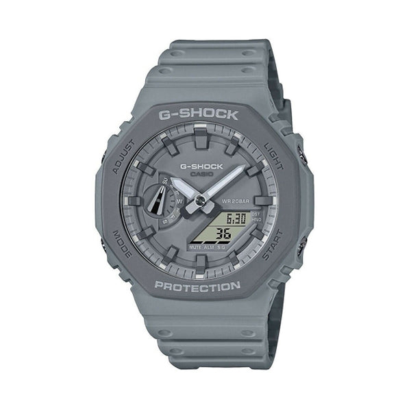 CASIO G-SHOCK OAK Carbon Core EARTH TONE SERIE GA-2110ET-8AER Multifunction Armbanduhr 45.5 mm ansicht-2