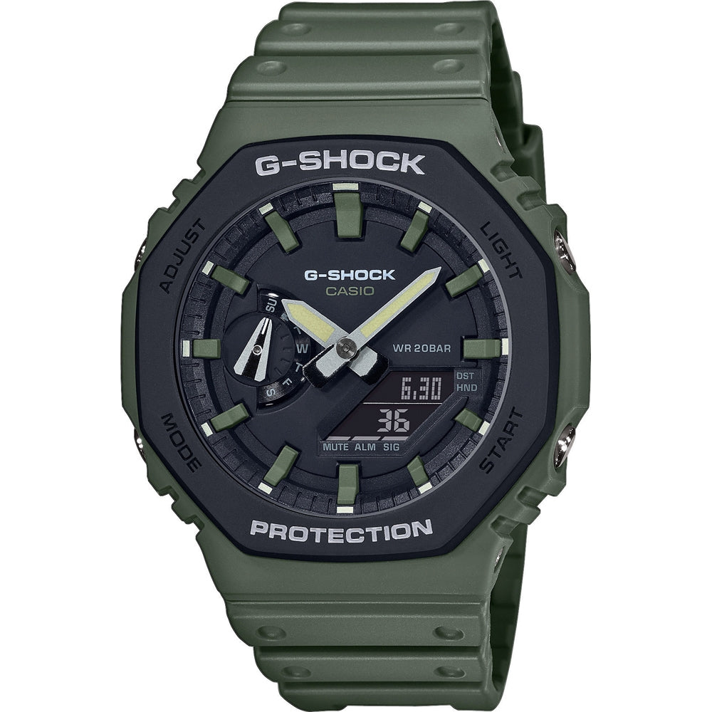 CASIO G-SHOCK OAK SPORT UTILITY SERIE Carbon Core GA-2110SU-3AER Multifunction Armbanduhr 45 mm ansicht-2