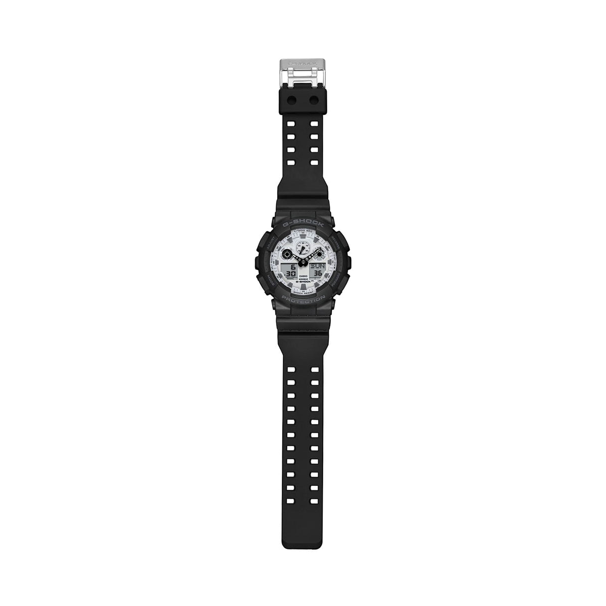 CASIO G-SHOCK OVERSIZE - BLACK AND BRILLIANT WHITE SERIE GA-100WD-1AER Sonnenbrille Schwarz