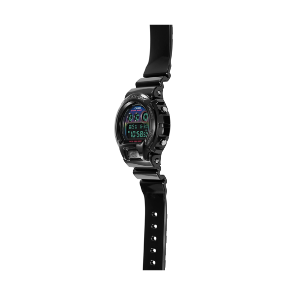 CASIO G-SHOCK OVERSIZE - VIRTUAL BLACK RAINBOW SERIE DW-6900RGB-1ER Multifunction Armbanduhr 50 mm Schwarz ansicht-3