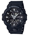 CASIO G-SHOCK OVERSIZED FULL BLACK GA-700-1BDR Multifunction Armbanduhr 53 mm Schwarz ansicht-3