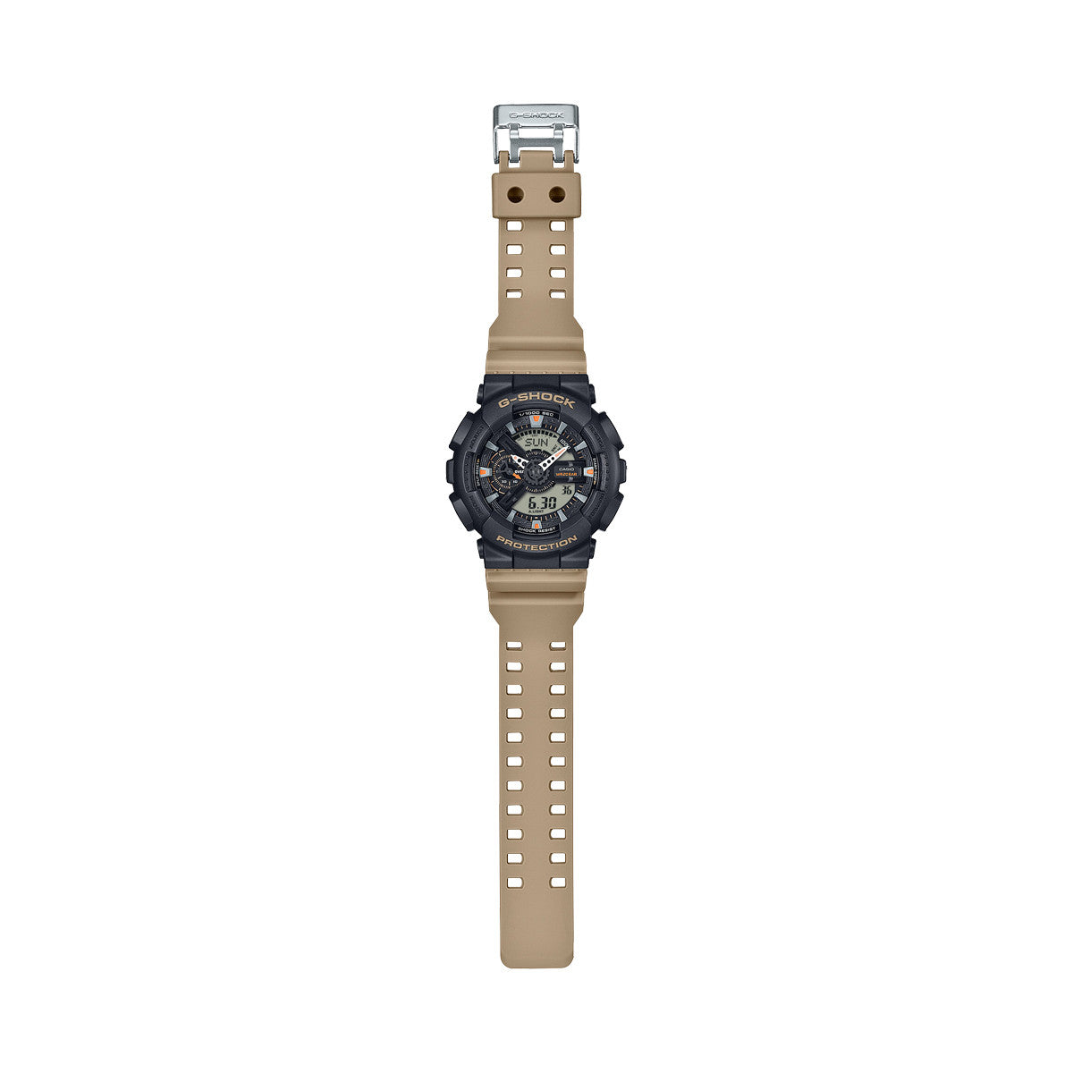 CASIO G-SHOCK OVERSIZED - TWO TONE UTILITY COLOURS GA-110TU-1A5ER Multifunction Armbanduhr 51 mm
