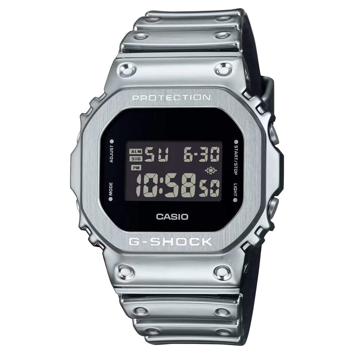 CASIO G-SHOCK THE ORIGIN - FINE METALLIC SERIES - Steel GM-5600YM-8ER Multifunction Armbanduhr 43 mm