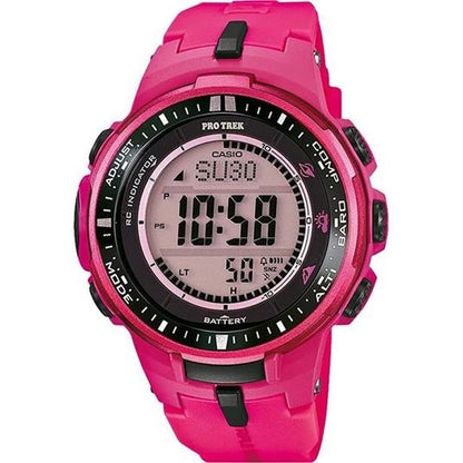 CASIO PRO TREK THOUGH SOLAR - TRIPLE SENSOR PRW-3000-4BER Multifunction Armbanduhr 47 mm