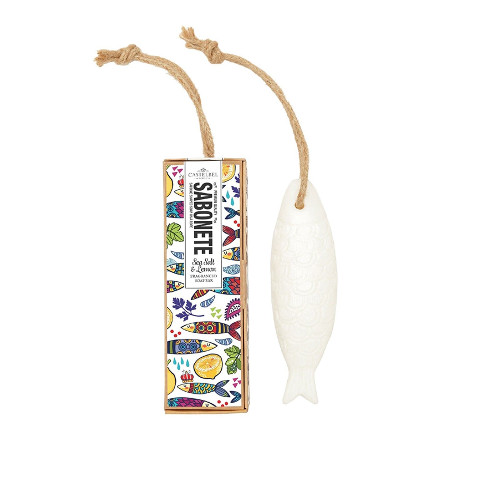 CASTELBEL CASTELBEL Sardine Seife am Seil 80 g