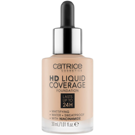 Catrice HD Vegan Matt Flüssige Grundierung 050 Rosy Ash – Leicht & Natürlich