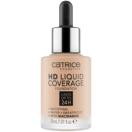 Catrice Catrice, HD, Vegan, Matt, Flüssige Grundierung, 050, Rosy Ash, 30 ml Regular