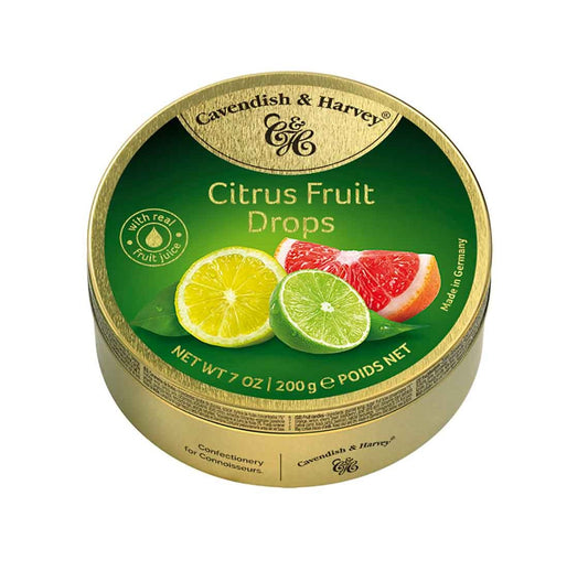 Cavendish & Harvey Citrus Fruit Drops 200g