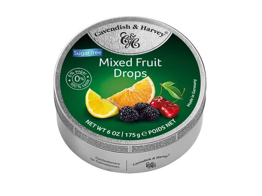 Cavendish & Harvey Mixed Fruit Drops sugarfree - Candyshop.ch