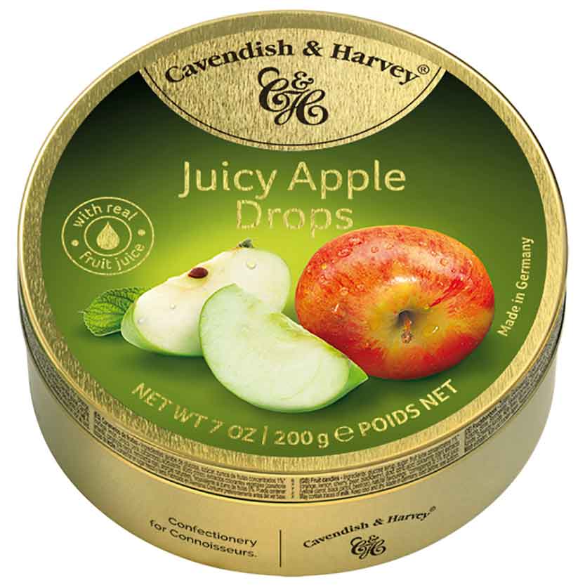 Cavendish & Harvey Juicy Apple Drops 200g - Candyshop.ch