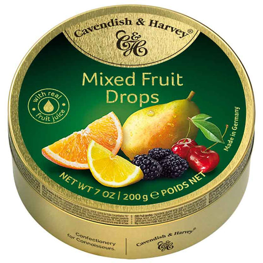 Cavendish & Harvey Mixed Fruit Drops 200g - Candyshop.ch