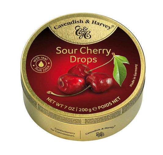 Cavendish & Harvey Sour Cherry Drops 200g