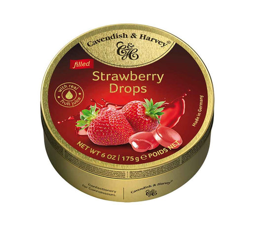 Cavendish & Harvey Strawberry Drops Filled 175g