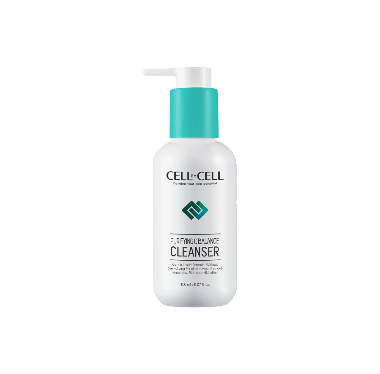 Cell By Cell Cell By Cell, Purifying C, Ausgeglichene Haut, Reinigungsschaum, 150 ml Regular