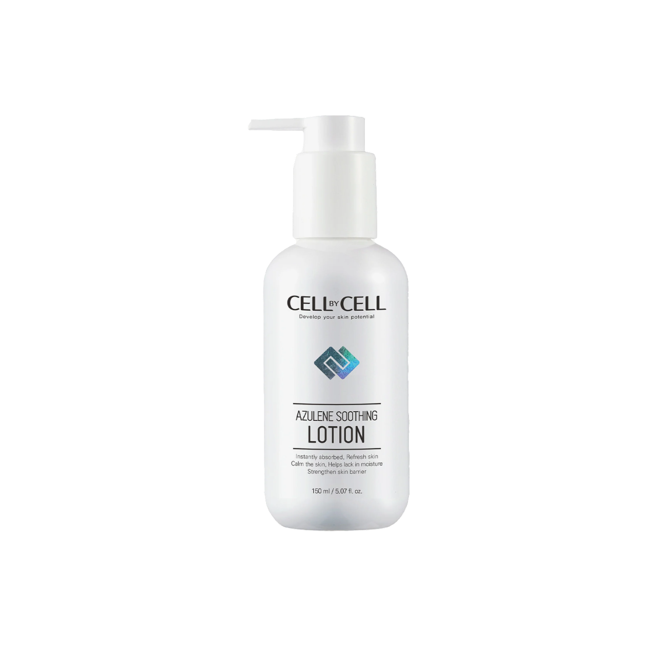 Cell By Cell Cell By Cell, Azulene, Beruhigend, Lotion, Für das Gesicht, 150 ml Regular