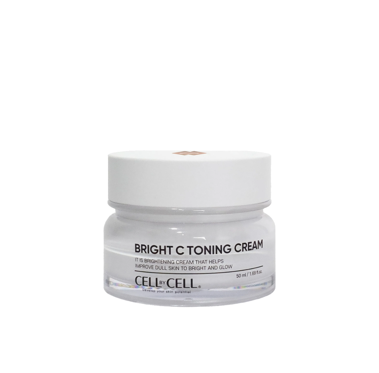 Cell By Cell Cell By Cell, Bright C, Aufhellend, Feuchtigkeitsspendend, Sahne, Für das Gesicht, 50 ml Regular