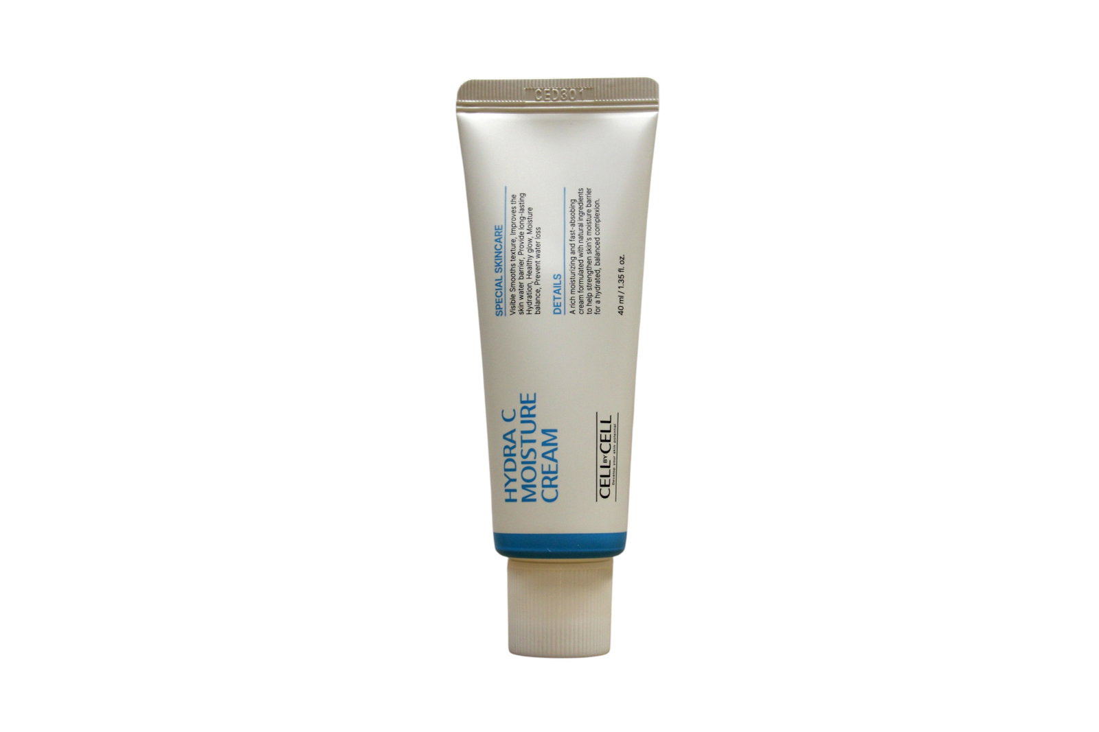 Cell By Cell Cell By Cell, Hydra C, Feuchtigkeitsspendend, Sahne, Für das Gesicht, 40 ml Regular