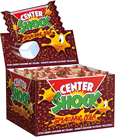 Center Shock Kaugummi mit Füllung Cola 100 Stück - Candyshop.ch