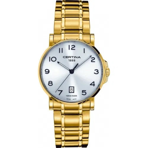 CERTINA Mod. CAIMANO ***SPECIAL PRICE** C017.410.33.032.00 Date Armbanduhr 38 mm Gold