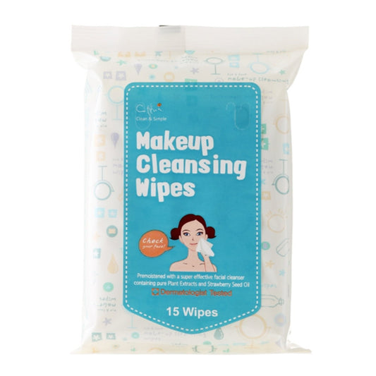 Cettua Cettua, Cettua, Make-up-Entferner-Tücher, 15 stk Regular