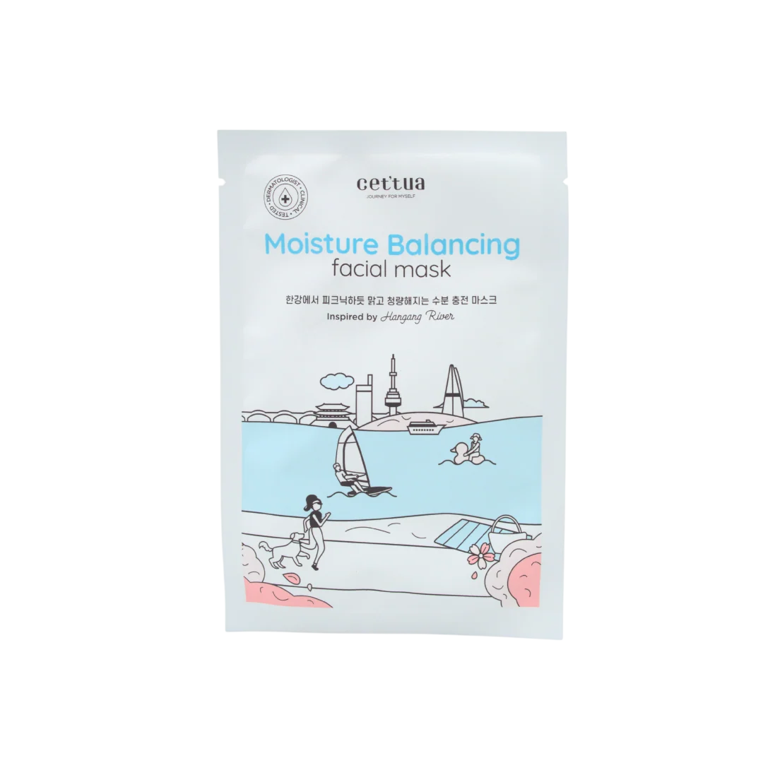 Cettua Cettua, Cettua, Moisturising & Balancing, Gesichtsmaske, Für das Gesicht, 20 g Regular