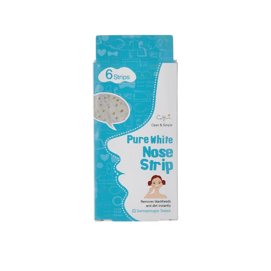 Cettua Cettua, Pure White, Cleansing & Exfoliating, Nasenstreifen, 6 stk Regular