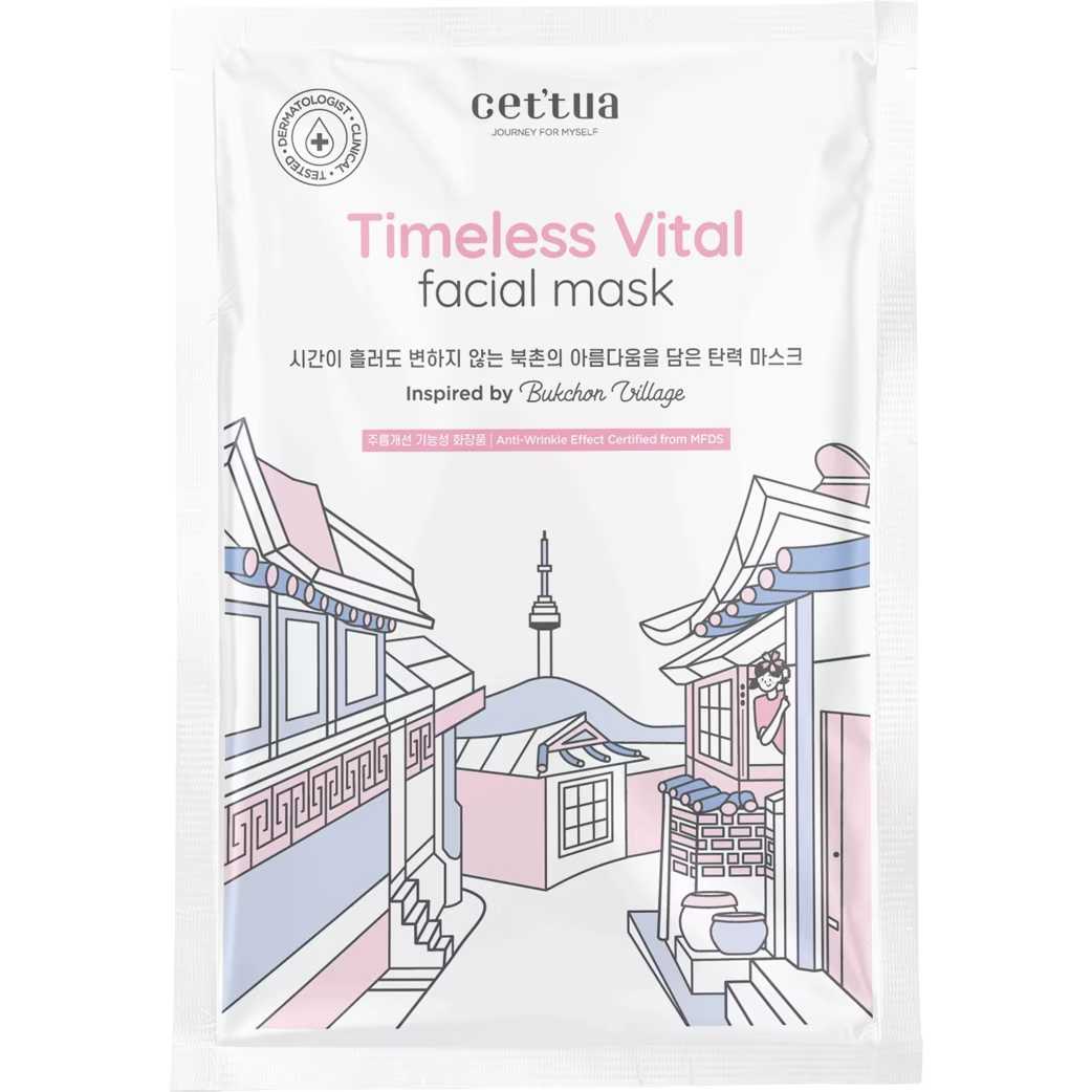 Cettua Cettua, Timeless Vital, Anti-Aging, Gesichtsmaske, Für das Gesicht, 20 g Regular