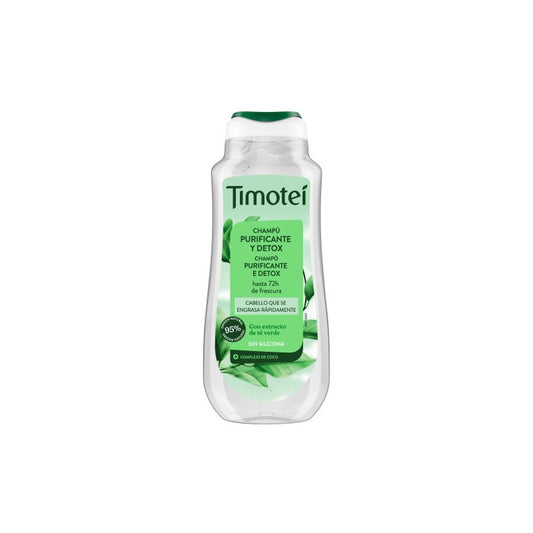 TIMOTEI Shampoo Purificante Detox mit grünem Tee Extrakt für fettiges Haar 300 ml