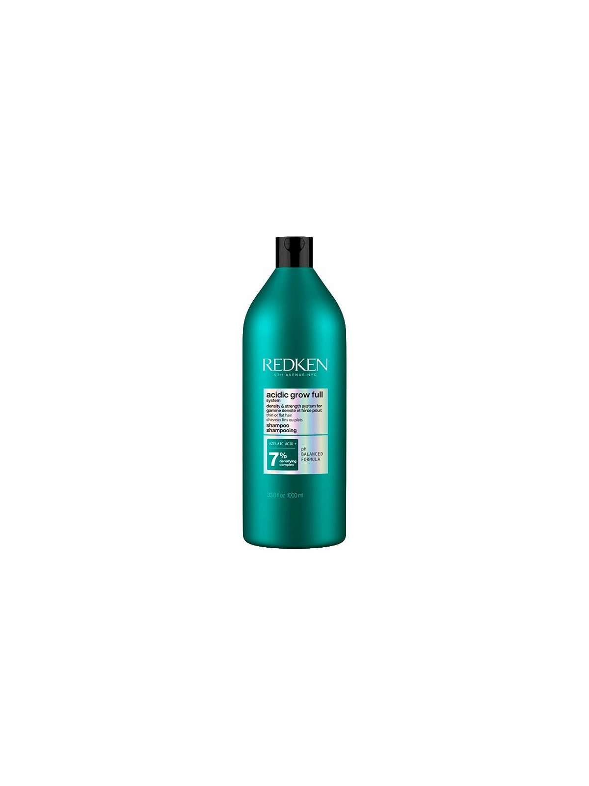 Redken Acidic Grow Full System Champú, Sistema De Densidad y Fuerza Para Cabello Fino O Liso 1000ml