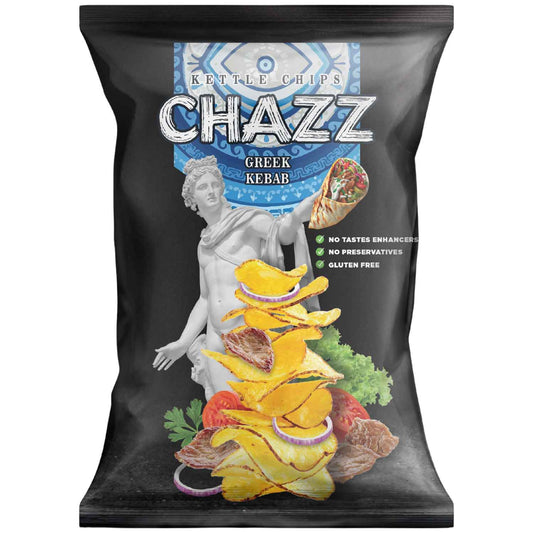 CHAZZ Kettle Chips Greek Kebab - Candyshop.ch