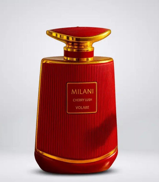 Volaré Milani Cherry Lush - Eau de Parfum Unisex (roter Flakon 100 ml) - Volaré