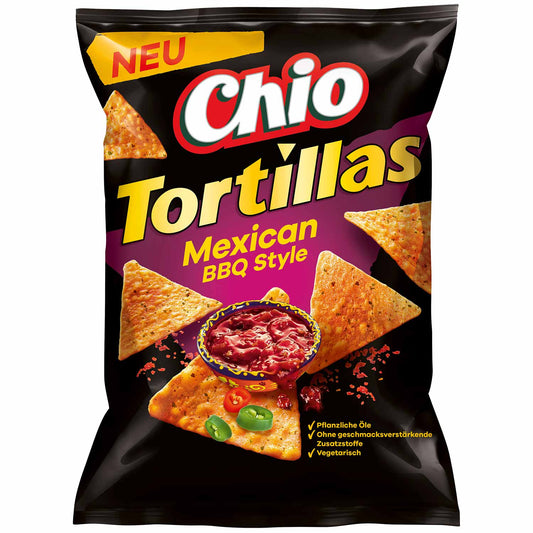 Chio Tortillas Mexican BBQ Style 110g - Candyshop.ch