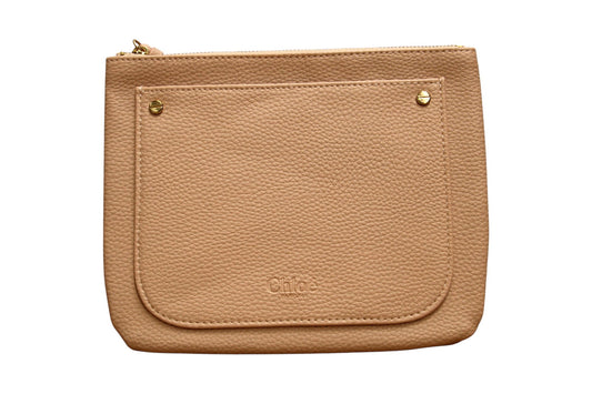 Chloe Chloe, Chloe, Kunstleder, Textilhandtasche, Reisen, Braun Regular