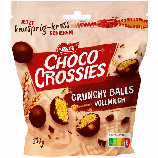 Choco Crossies Crunchy Balls Vollmilch 200g - Candyshop.ch
