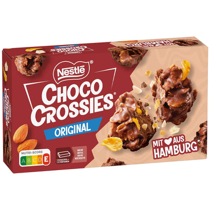 Choco Crossies Original 2×75g  Knusperpralinen mit Milchschokolade 150g