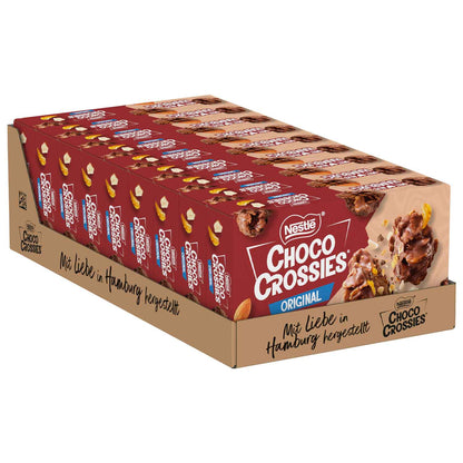 Choco Crossies Original 2×75g  Knusperpralinen mit Milchschokolade 150g